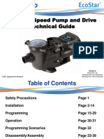 Variable Speed Pump and Drive Technical Guide: © 2011 Hayward Pool Products