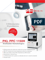 PKL PPC 1150H - Analizador Hematologico Semi Automatizado 5 Differenciales PDF