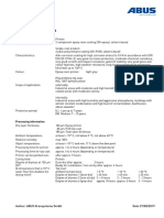 C4 Coating System: Processing Information