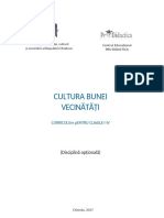 Curriculum CBV RO