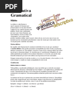 Normativa Gramatical