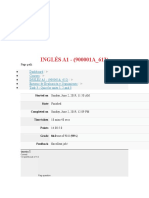 Ingles Actividad 3 Evaluacion de Unidad 1,2 y Creo Que 3 Nota 84 de 90