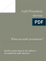 Audit Procedures