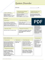 System Disorder CP CL