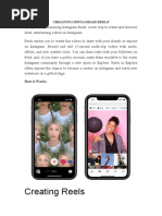 Creating Instagram Reels