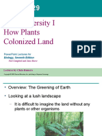 Plant Diversity I How Plants Colonized Land: Powerpoint Lectures For