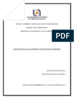 Codigo de Etica de La Profesion PDF