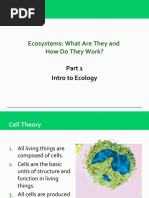 Ecosystems: What Are They and How Do They Work?: Intro To Ecology