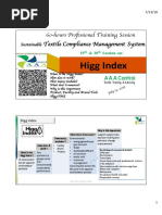 Higg Index: Textile Compliance Management System