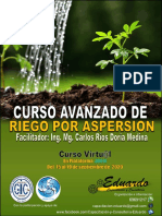 Información Curso Avanzado Aspersión