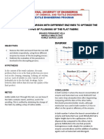 "Developing Comparison With Different Enzymes To Optimize The Types of Flushing of The Flat Fabric