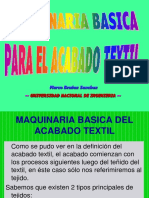 Maquinaria Basica de Acabado Textil