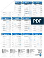 Calendario 2070 PDF