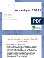 Online Training On SAP PS: Contact Address