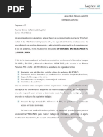 Certificado de Capacitacion de Andamios II