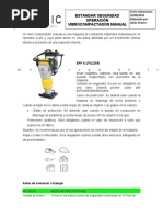 Estandar Vibrocompactador Manual