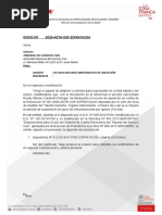 Oficio #000-2019 Eleva Recurso de Apelacion Al Tribunal