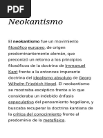 Neokantismo - Wikipedia, La Enciclopedia Libre