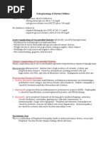 DB31 - Pathophysiology of Diabetes Mellitus and Hypoglycemia