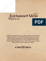 Food Menu PDF