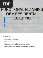 Functional Planning of A Residential Building