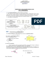 Guía Complementaria - Volumen de Cuerpos Geométricos - IV° Medio