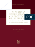 Soto Kloss - Derecho Administrativo y La Protección de Las Personas PDF