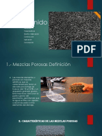 Mezclas Porosas