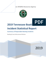 Tennessee Boating Incident Statistical Report 2019