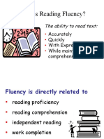 Fluency TTC Lesson - Emerging Readers