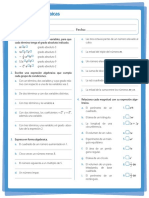 Expresiones Algebraicas