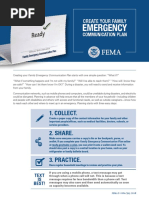 Create Your Family Emergency Communication Plan PDF