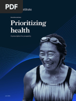 MGI - Prioritizing Health - Executive Summary - July 2020