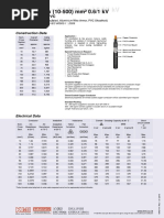 NYR (AL) Y 1 X (10-500) MM 0.6/1 KV: Cu / PVC / Awa / PVC