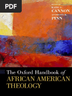 (Oxford Handbooks) Katie G. Cannon, Anthony B. Pinn - The Oxford Handbook of African American Theology-Oxford University Press (2014) PDF