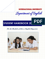 BAEL Student Handbook 2019 (O) For K19+