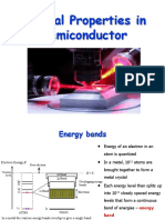 Optical Properties in Semiconductor