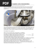 Russ Rhinehart Explains Valve Characteristics