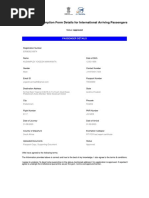 Air Suvidha Exemption Form Details For International Arriving Passengers