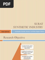 Surat Synthetic Industry: Anshumala, Saurabh, Suruchi, Anil Balai, Raghav Sharma