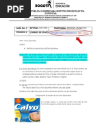 Guía 5 Español 1001 - 1003 Textos Discontinuos PDF