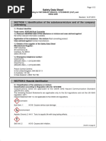 SECTION 1: Identification of The Substance/mixture and of The Company/ Undertaking