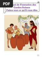 Carnet de Formation Des Gardes-Suisses PDF