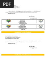 Communication Letter S.Y. 2019 - 2020: Republic of The Philippines Department of Education Region III - Central Luzon