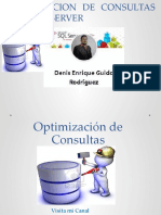 Optimizacion de Consultas SQL Server