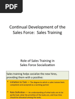 Sales Force Training