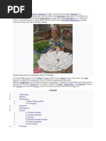 Tempeh or Tempe (: Rhizopus Oligosporus