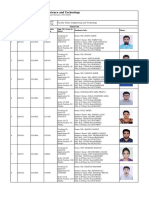 A Unit Final Students List With Class Roll