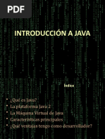 Java Introd