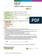 Assignment Coversheet-Individual (Vet)